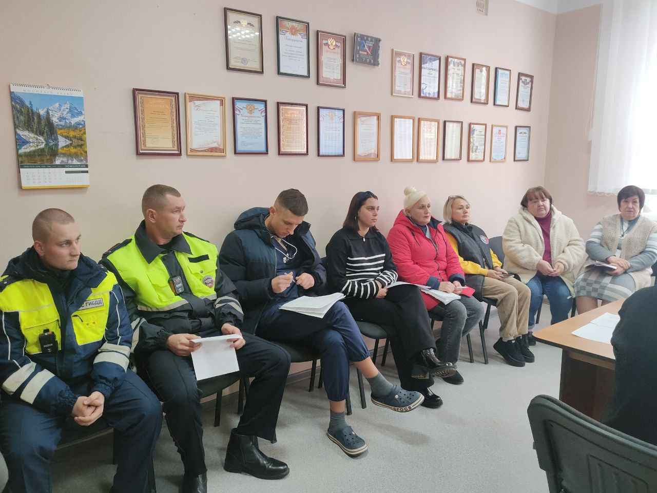 Заседание межведомственного штаба по охране здоровья граждан в городском округе Иловайск .